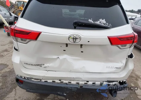 2017 Toyota Highlander Xle from USA, damaged, VIN 5TDJZRFH7HS456582
